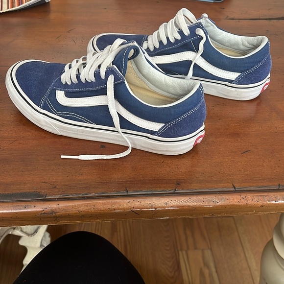 Shoes - Navy Blue Size 9.5 Women’s Vans